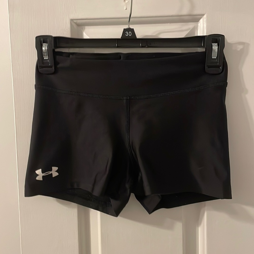 Women’s black under Armour spandex